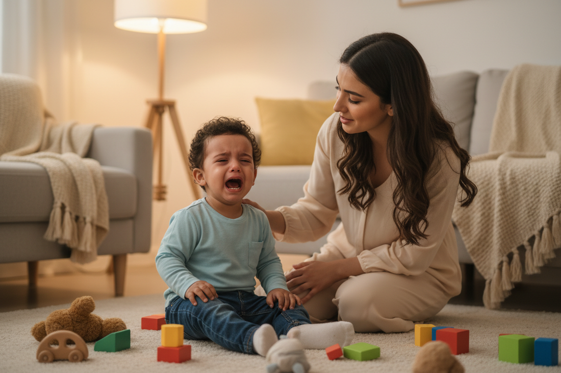 نوبات الغضب عند طفلك (0-3 سنوات): لماذا تحدث، وكيف تتعامل معها بهدوء وذكاء؟