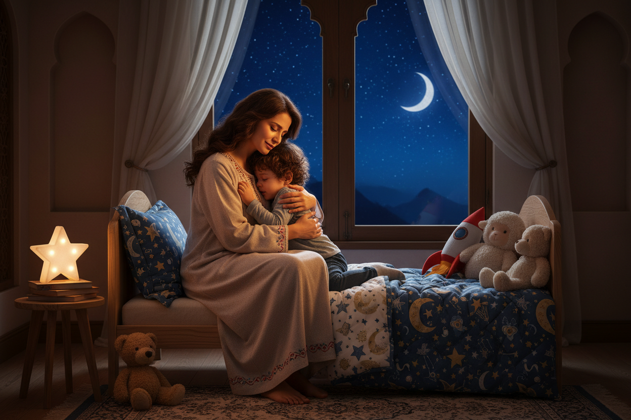 المخاوف الليلية والكوابيس عند الأطفال: دليلك لفهم ما يحدث في الليل، والفرق المهم بين الكابوس والذعر الليلي