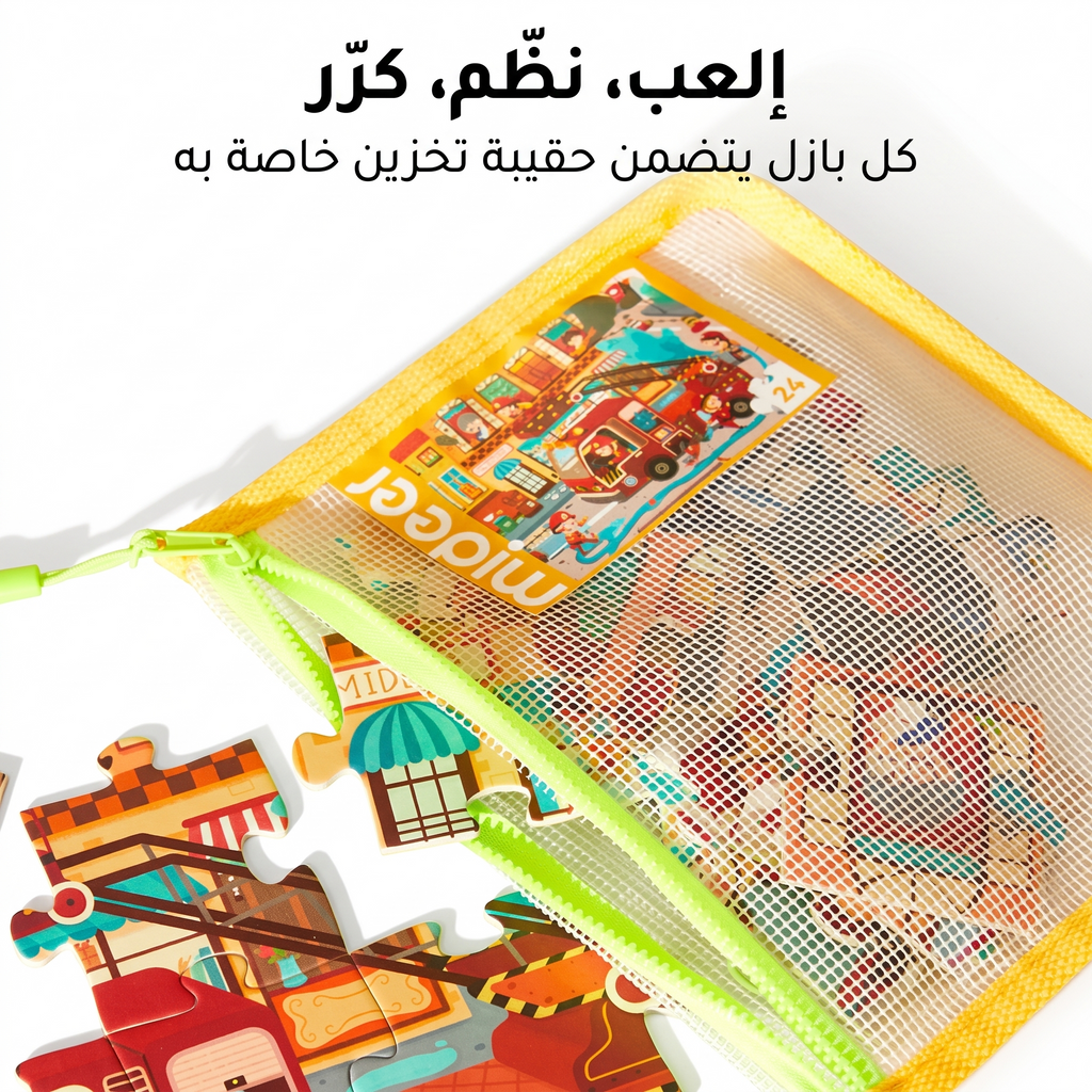 بازل 3 في 1 التدريجي - العادات الحسنة المستوى 2 | ميدير