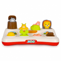 لعبة الحيوانات المختبئة المنبثقة بأضواء وأصوات - مونتيسوري