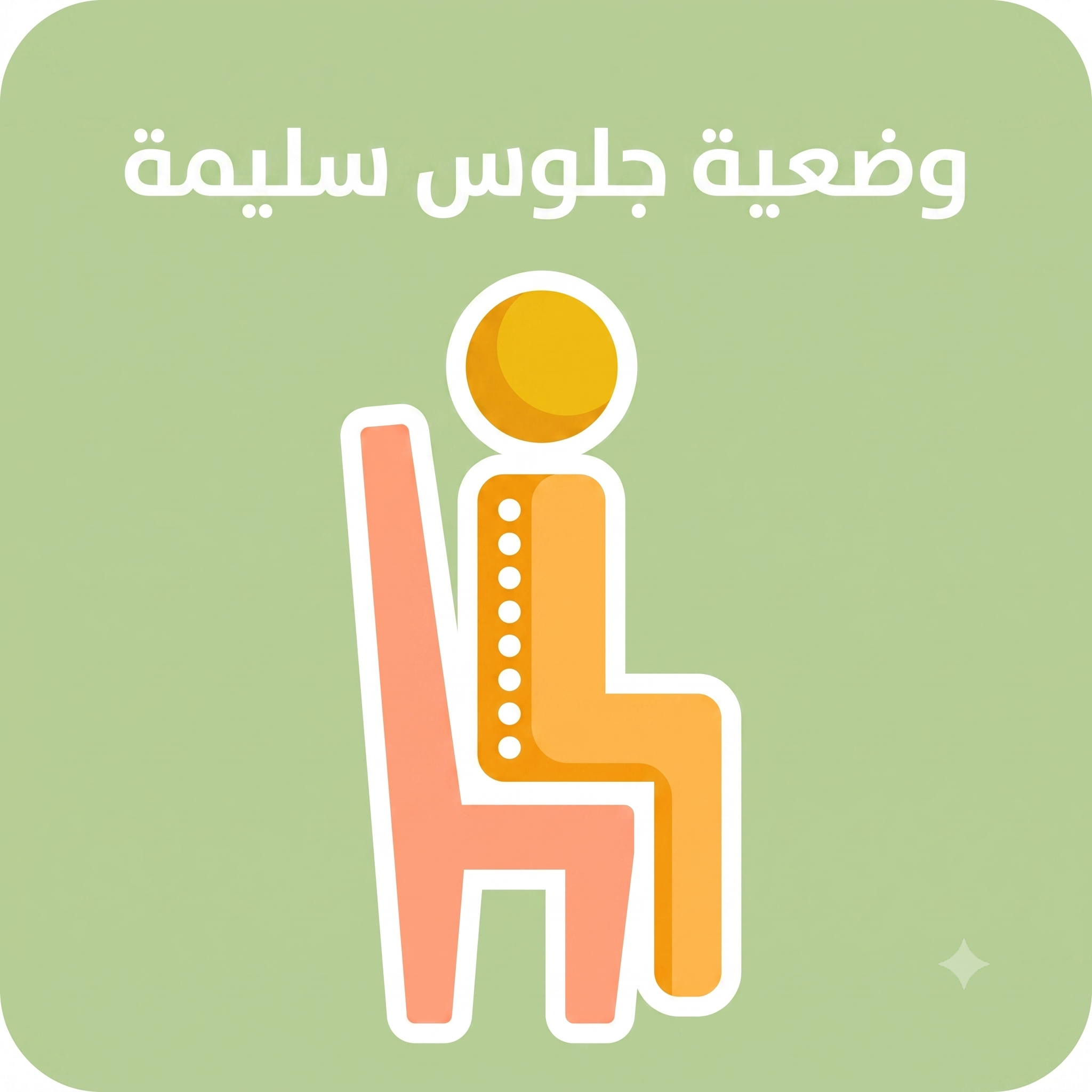كرسي بلاستيك قابل للتعديل للأطفال - ارتفاع متغير 3 درجات - للبيت والمدرسة
