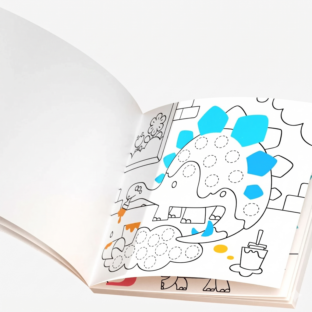 كتاب تلوين النقاط (2) للمبتدئين - أنشطة نقاط تفاعلية - مونتيسوري