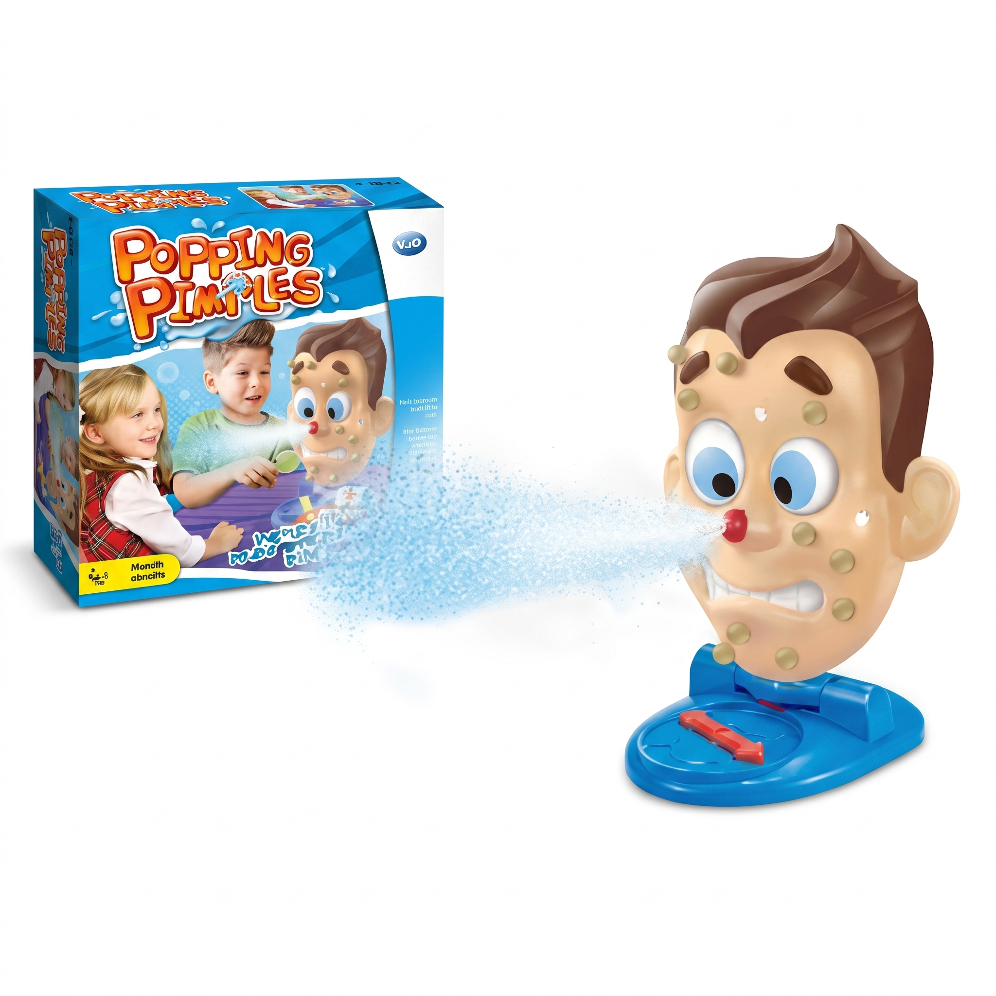 لعبة فرقعة البثور التفاعلية للعائلة - Popping Pimples