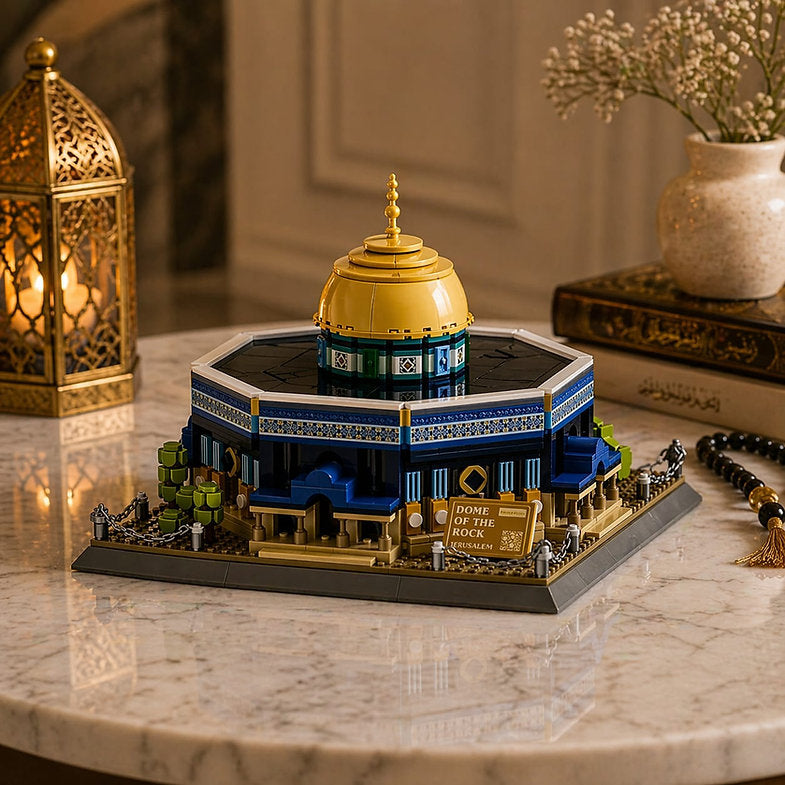 مكعبات ليقو مجسم قبة الصخرة القدس - 983 قطعة