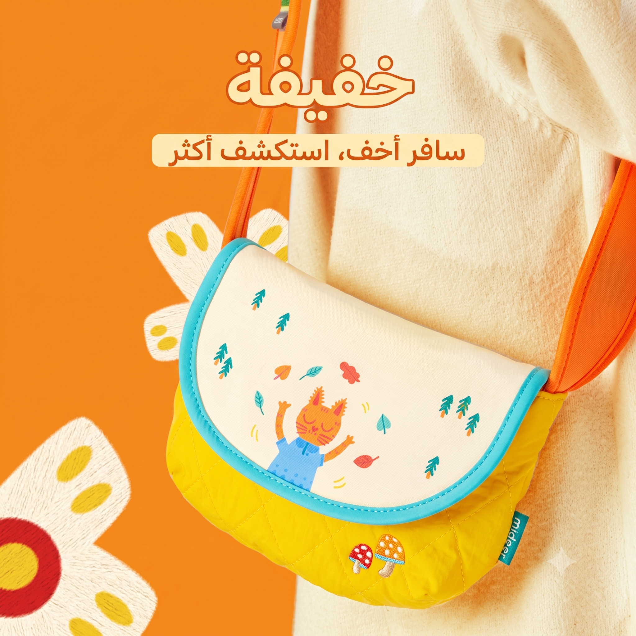 حقيبة كتف كيتي ميدير - عالية الجودة، خفيفة ومقاومة للماء