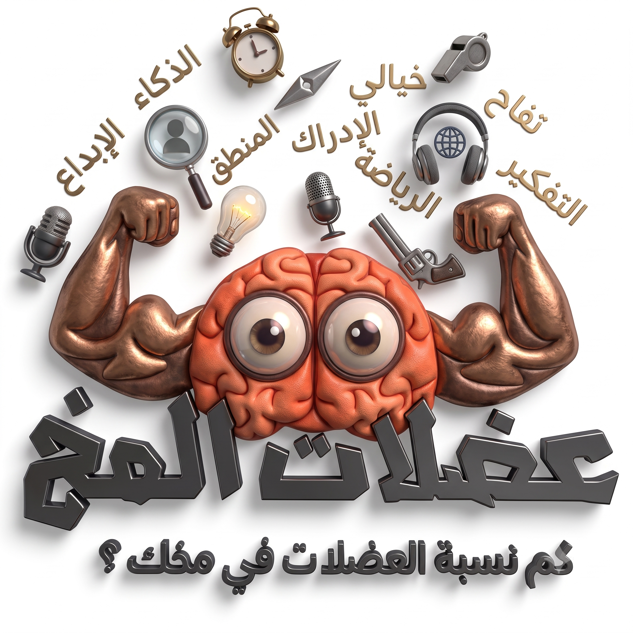 لعبة عضلات المخ الورقية — قوِّ عضلات مخك بالذاكرة والتركيز - الإصدار الأول