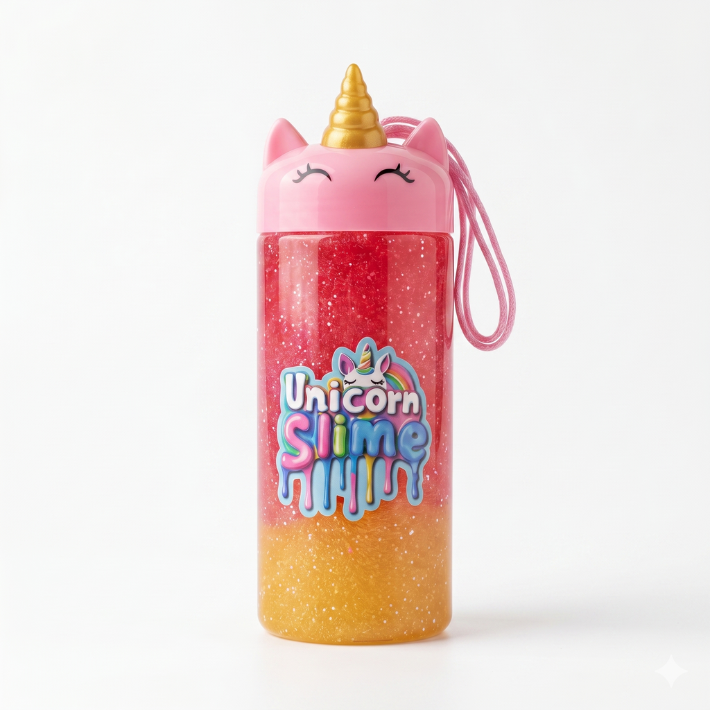 سلايم يونيكورن بريق وملون - Unicorn Slime