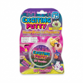Packaging of Exciting Putty with colorful design and text on a white background